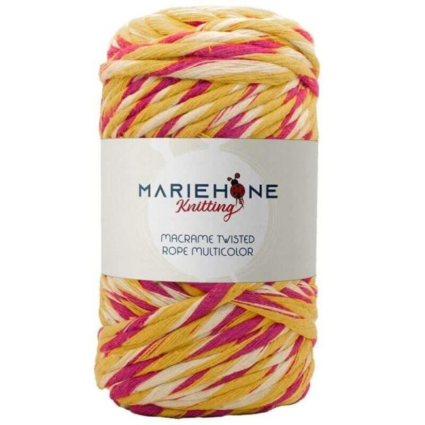 Macrame Twisted Rope Multicolor - Image 1